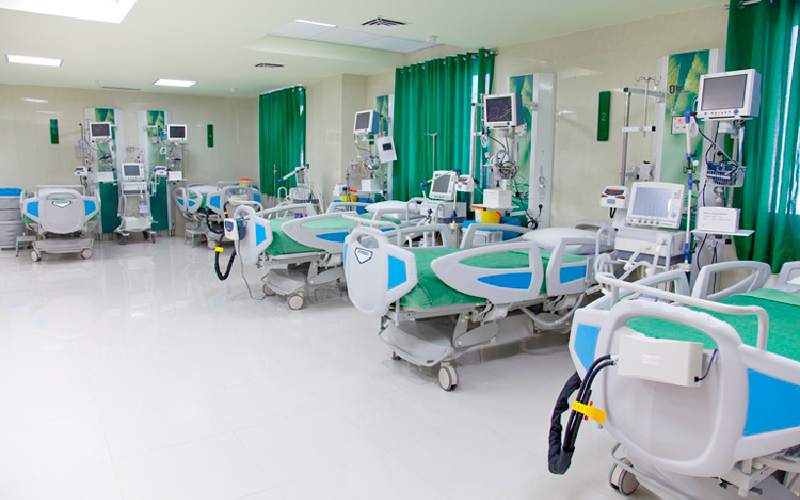 تخت های فعال بیمارستان