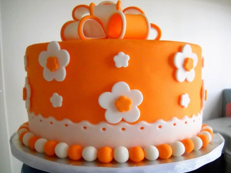 کیک تولد 3 کیلویی دخترانه