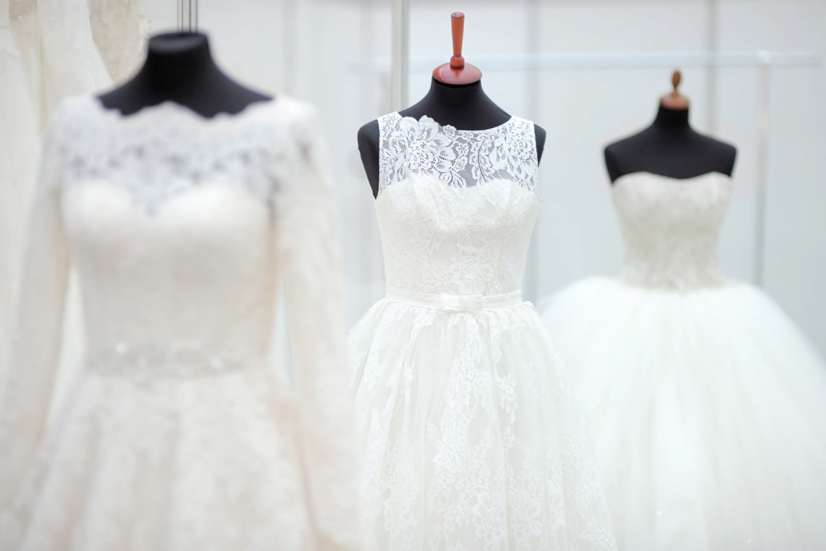  لباس عروس سفید