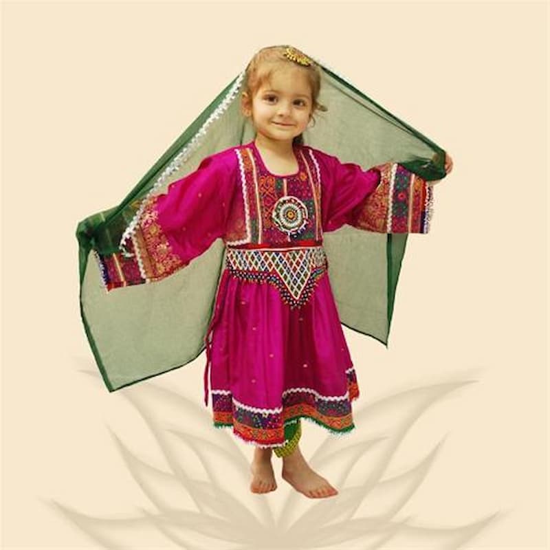 لباس افغانی بچه گانه مجلسی