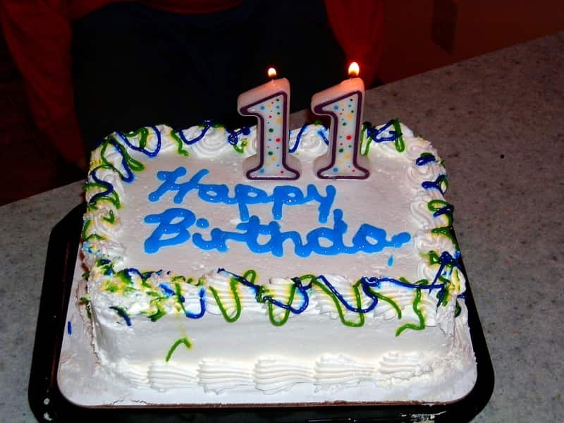 کیک تولد یک کیلویی