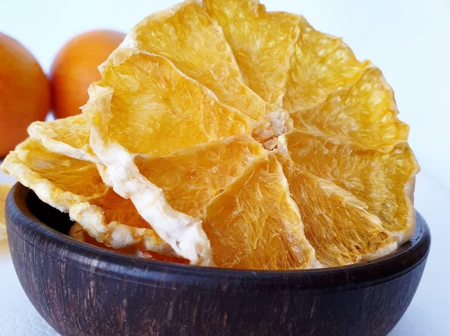 چیپس پرتقال بدون پوست