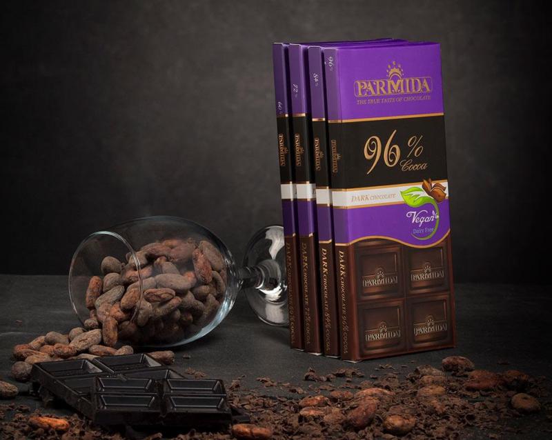 شکلات تلخ پارمیدا 96 درصد