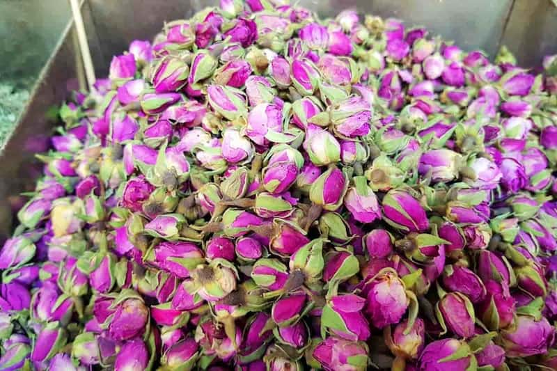 قیمت گل محمدی خشک شده در بازار