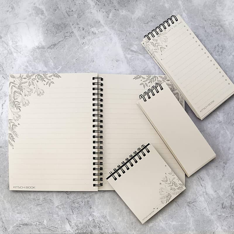 دفترچه یادداشت ساده رنگی
