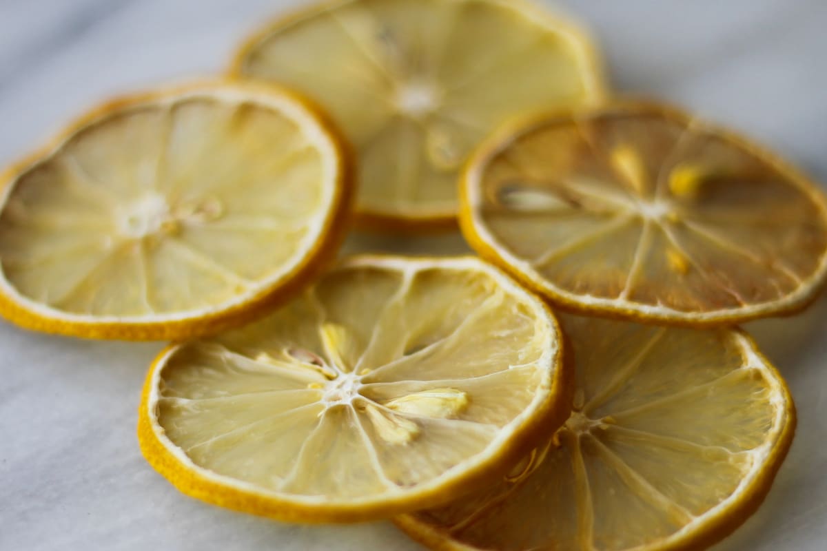 لیمو خشک ورقه ای