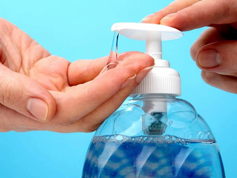 مایع دستشویی برای پوستهای حساس