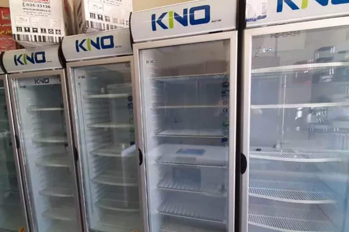 یخچال ویترینی تک درب کینو مدل kr615wl