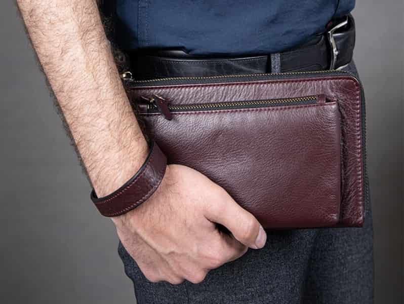 نوین چرم کیف پاسپورتی مردانه