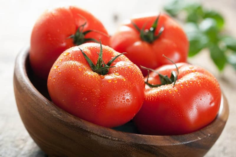 گوجه فرنگی با پلو
