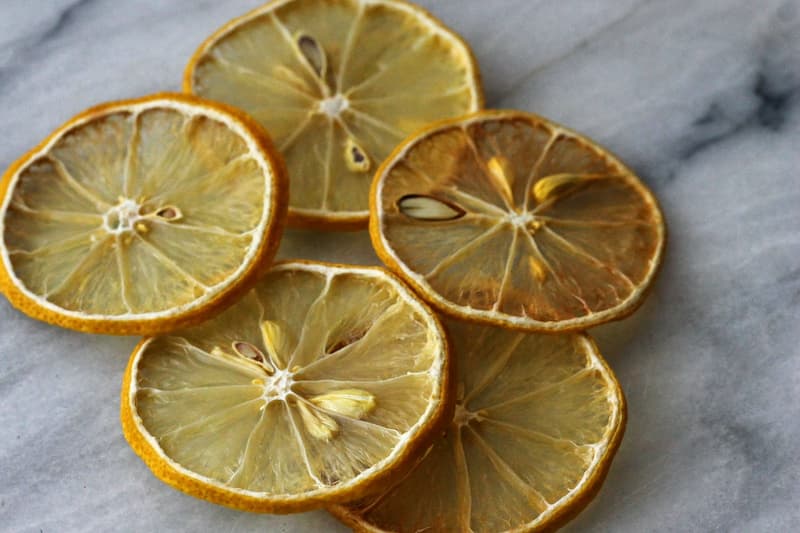  لیمو خشک حلقه ای