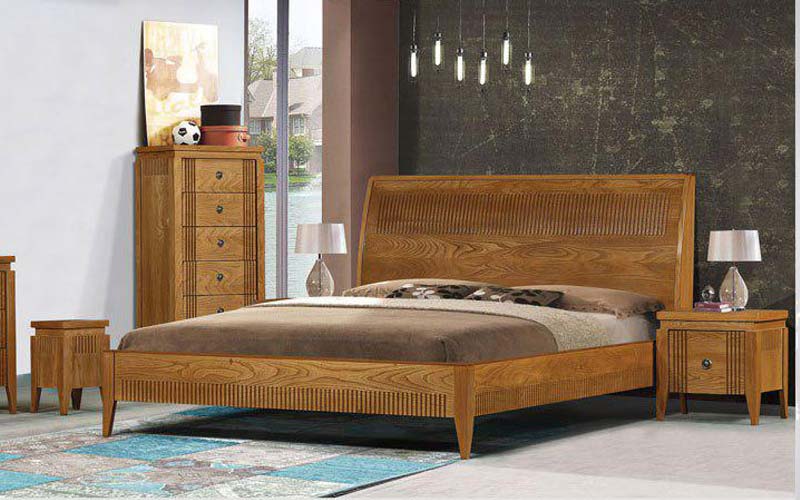 تخته خواب چوبی