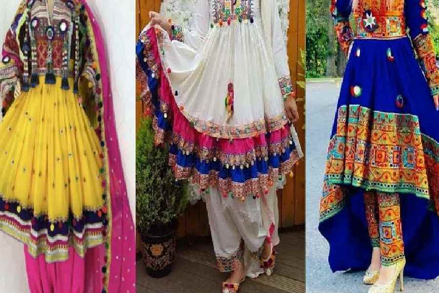لباس زنانه افغانی