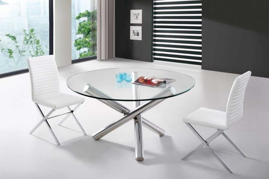 میز و صندلی پلاستیکی پایه فلزی