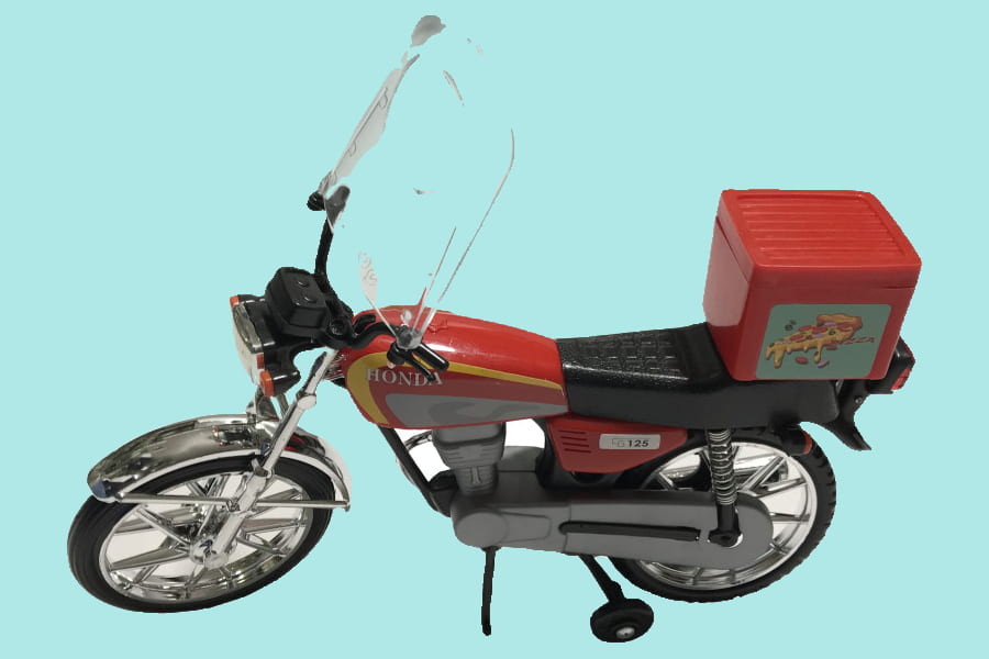 موتور سیکلت اسباب بازی فلزی