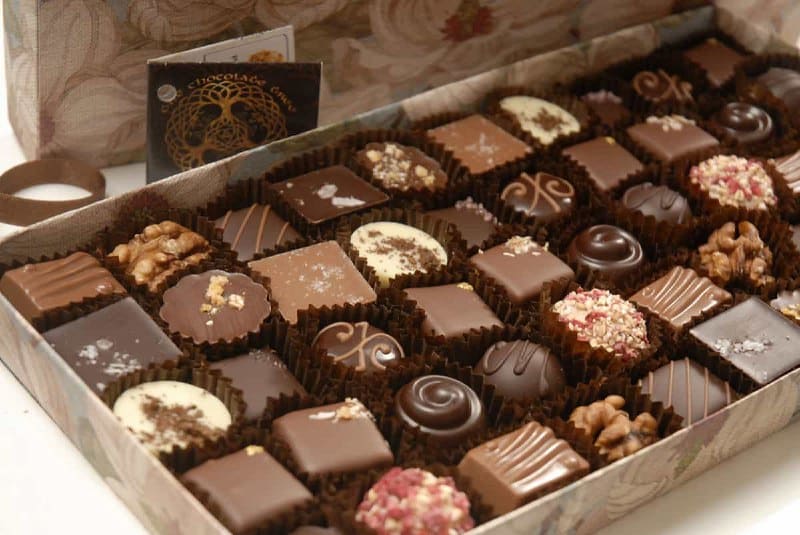 شکلات جعبه ای کادویی