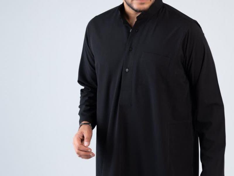لباس عربی مردانه مشکی