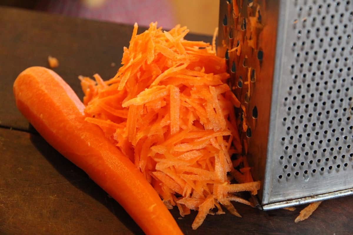 هویج رنده شده