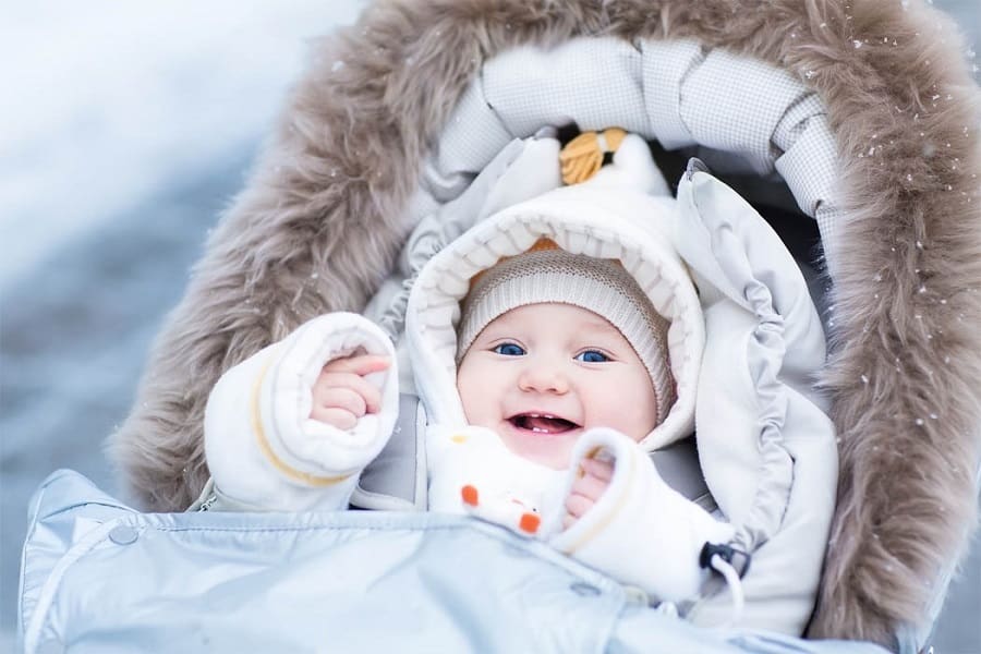 لباس زمستانی نوزاد دختر