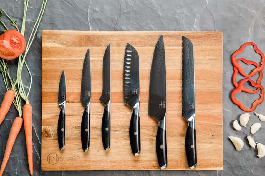 چاقوی مستطیلی در جدول
