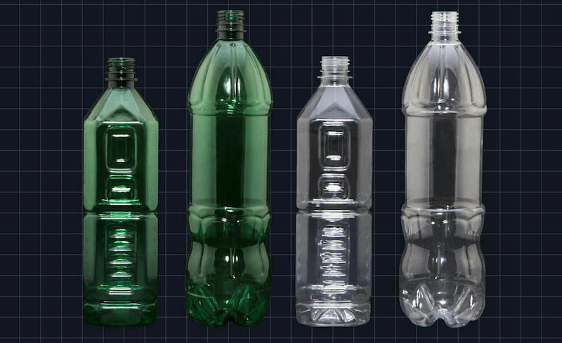 بطری آب پلاستیکی