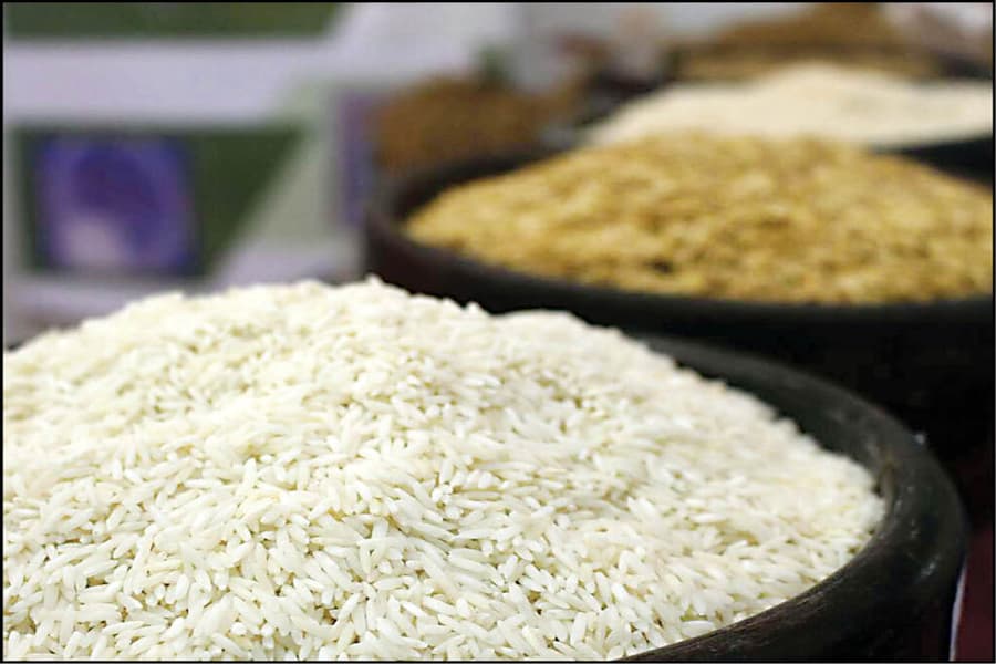 برنج دانه بلند درجه یک هندی
