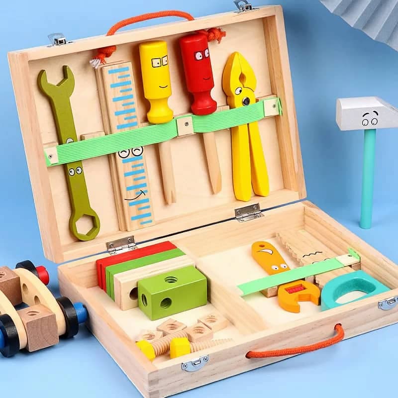 جعبه ابزار اسباب بازی کودکان