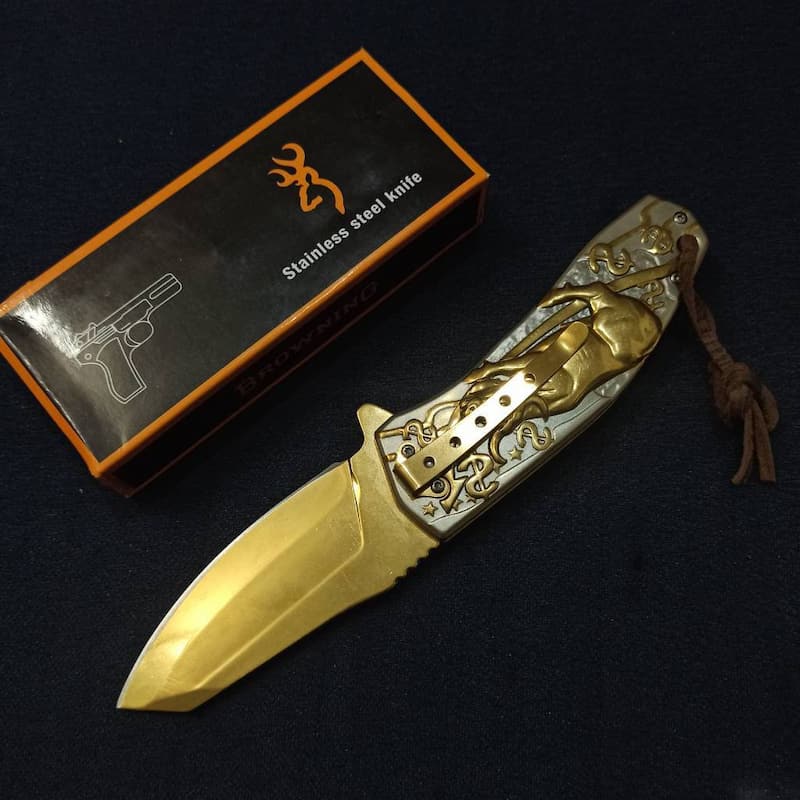 چاقو طلایی