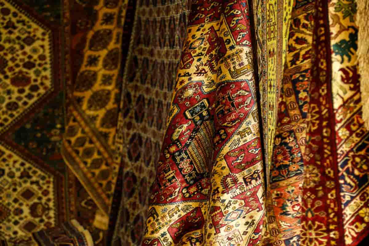 فرش ایرانی ابریشم