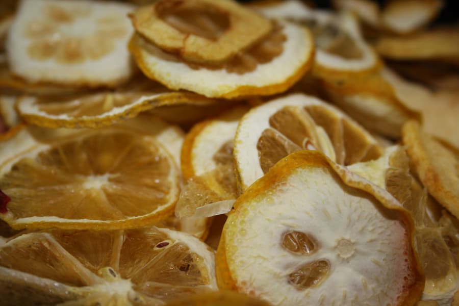 لیمو خشک ورقه ای