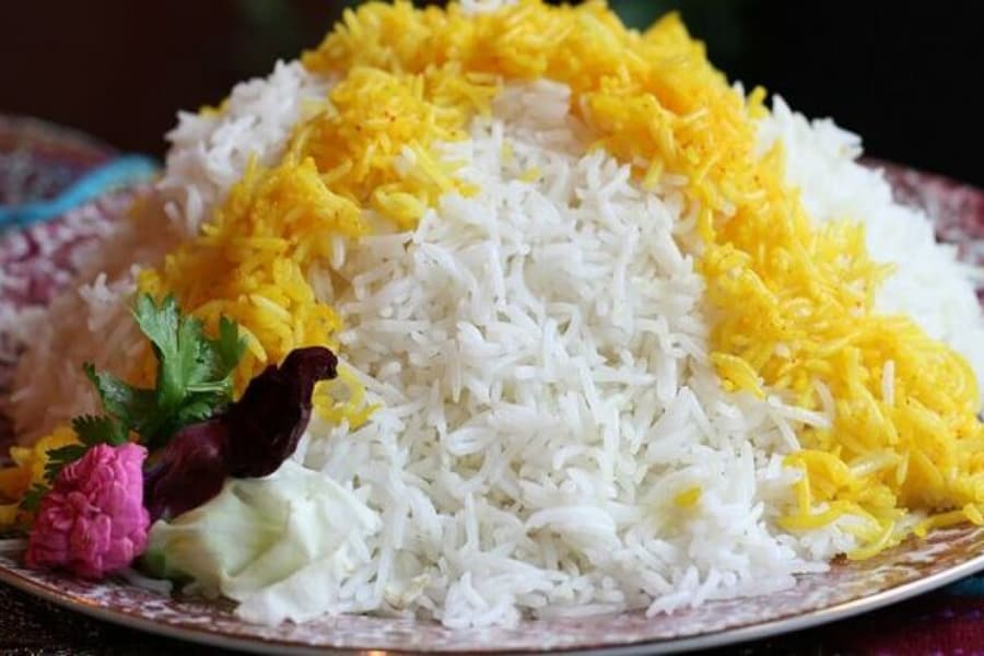 برنج پلو شیرازی