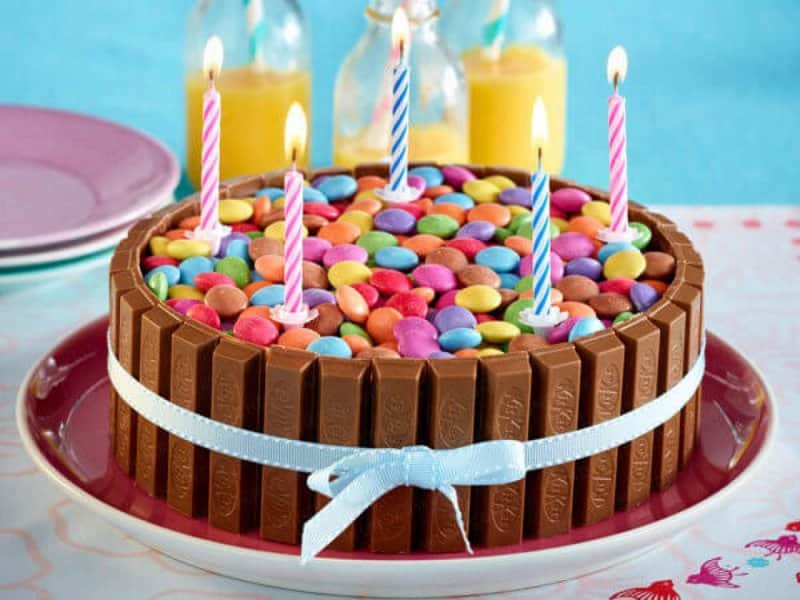 کیک تولد 2 کیلویی