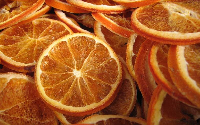 پرتقال خشک بدون پوست