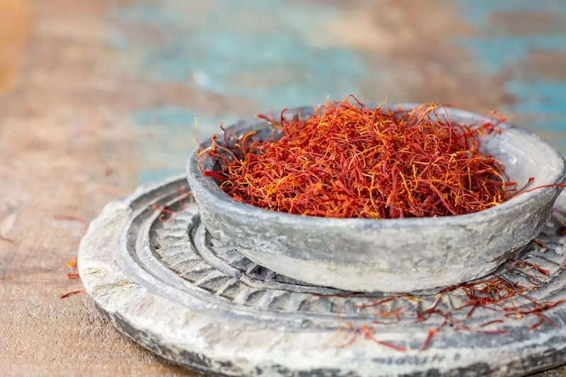 زعفران دم کرده برای برنج