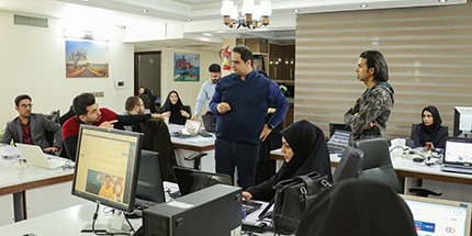 اولین جلسه معارفه و بازدید مهندس زیار کلایی، معاونت جدید از واحد رسانه واقع در ساختمان ظفر