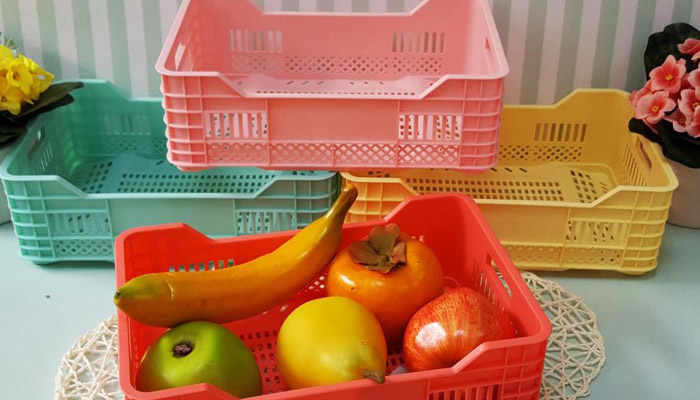 خرید بهترین انواع سبد میوه پلاستیکی تاشو با قیمت ارزان
