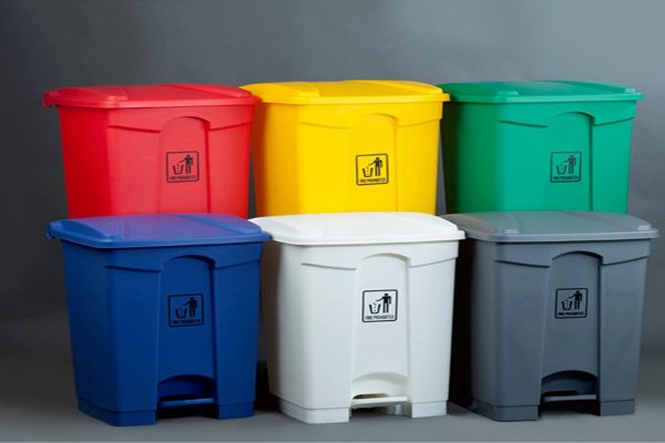 خرید سطل زباله پلاستیکی خانگی + بهترین قیمت