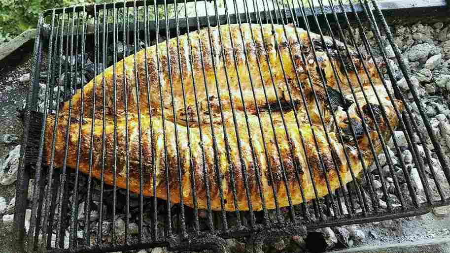 ماهی قزل آلا با سس انار | خرید با قیمت ارزان