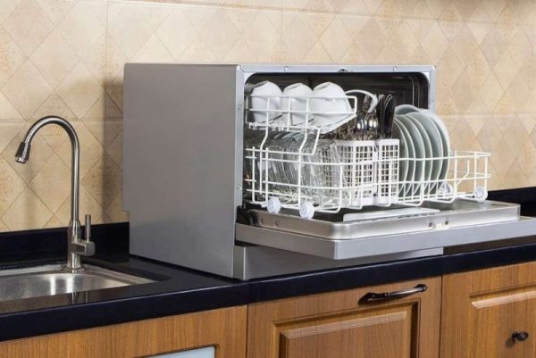 خرید ماشین ظرفشویی رومیزی سام مدل t1309 با قیمت استثنایی