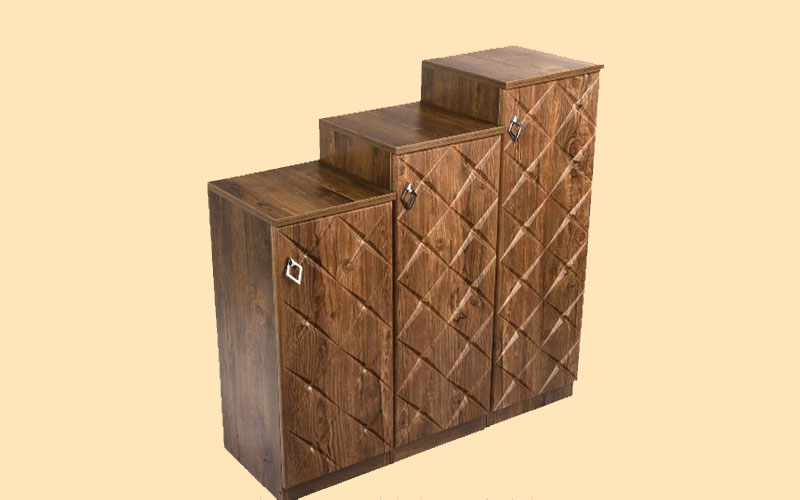 جاکفشی چوبی سه تیکه جدید | خرید با قیمت ارزان