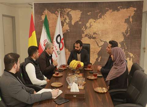 Rencontre de M. Shabani avec des représentants d'Arad Branding en Turquie