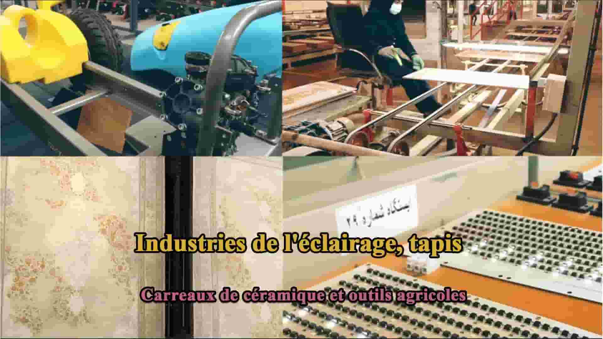 Énergie d'approvisionnement des commerçants Arad et Aradi dans l'industrie de l'éclairage, l'équipement agricole, les carreaux et céramiques et les tapis
