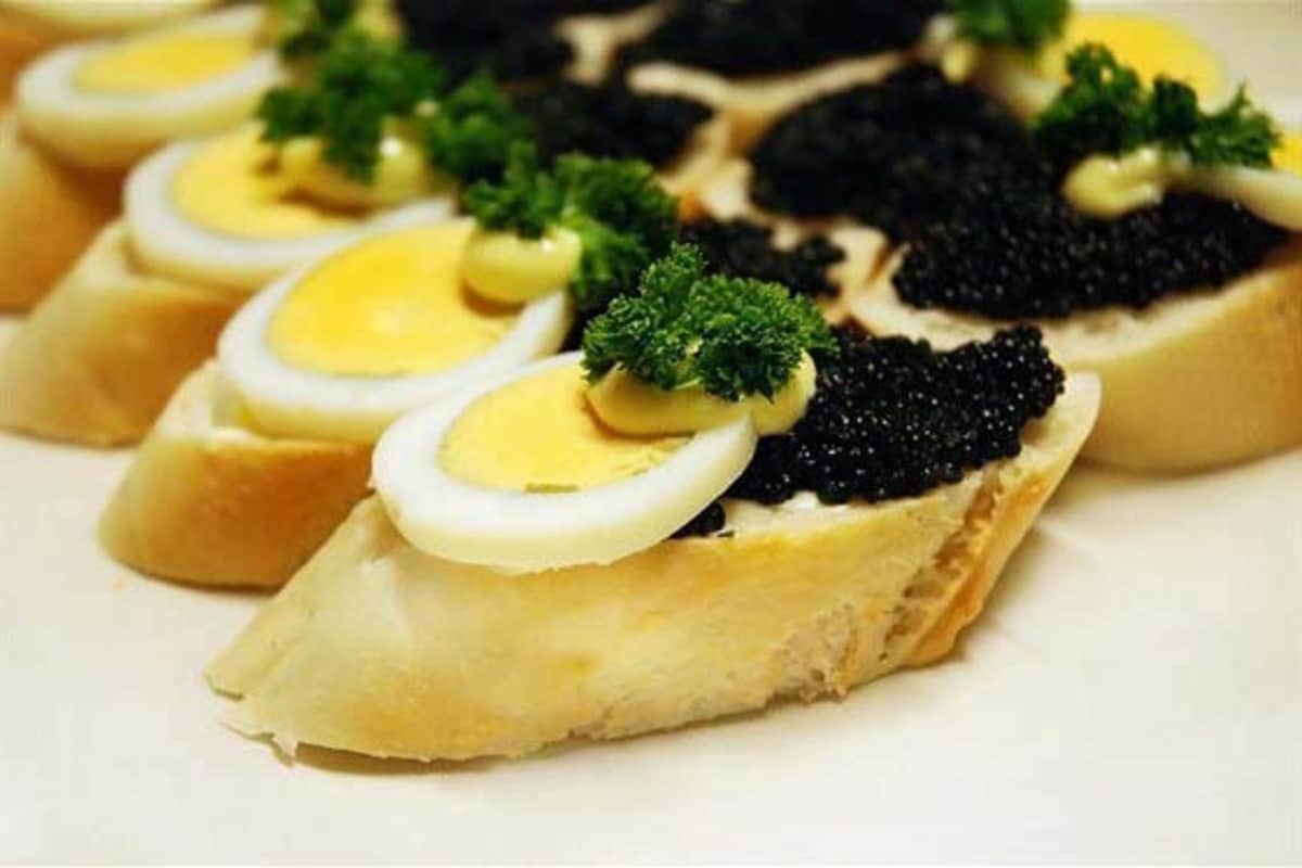 Caractéristiques du caviar d’œufs de poisson
