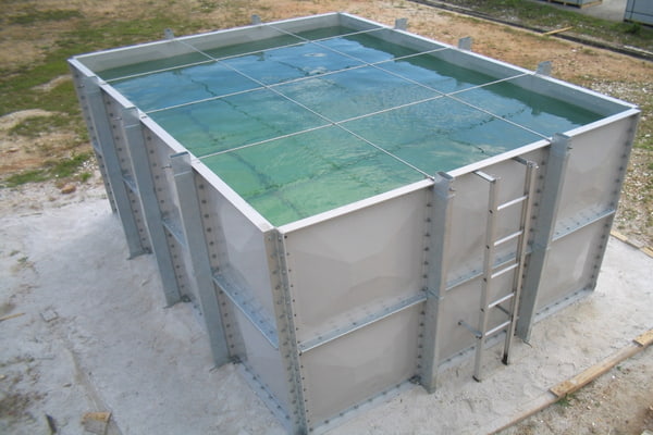 Réservoir d'eau pour le prix de l'eau potable